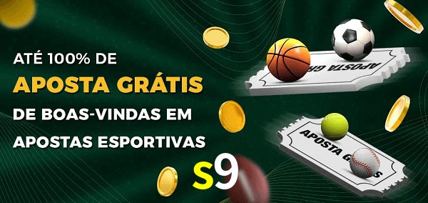 s9 Ate 100% de Aposta Gratis